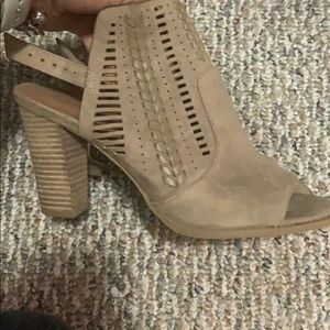 Report Heeled Open Toe Booties